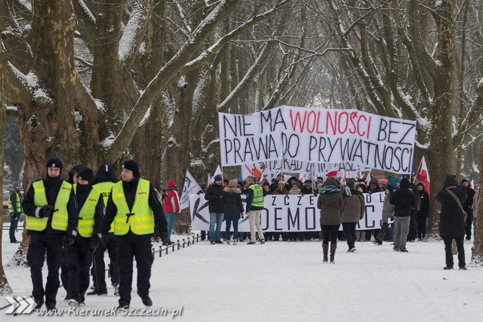 marsz KOD, Szczecin 23.01.2016
