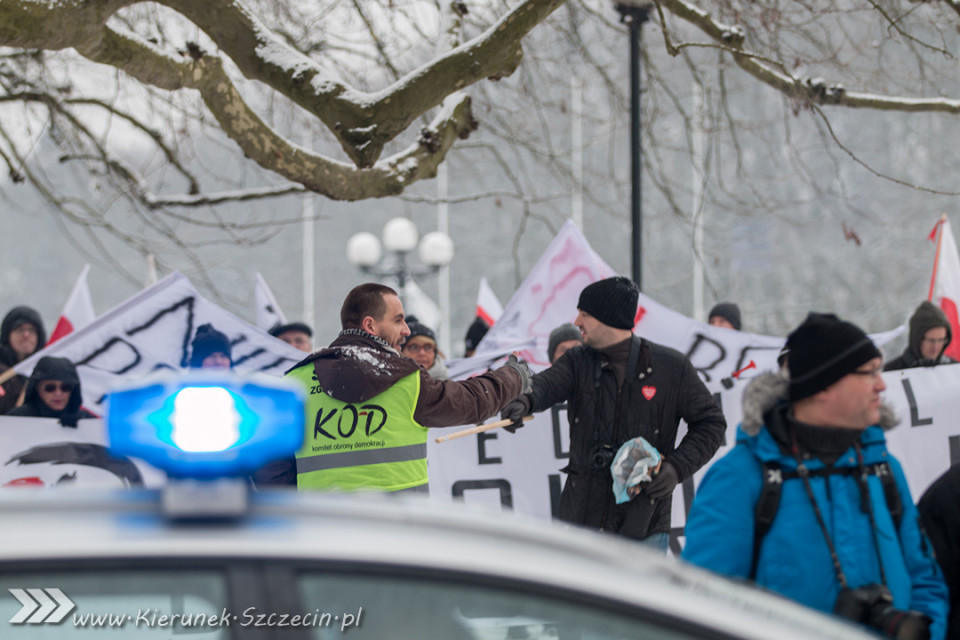 marsz KOD, Szczecin 23.01.2016