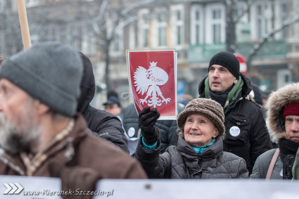 marsz KOD, Szczecin 23.01.2016