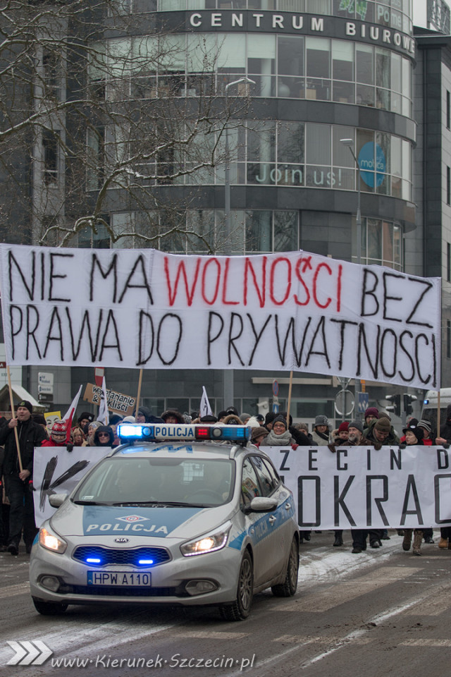 marsz KOD, Szczecin 23.01.2016
