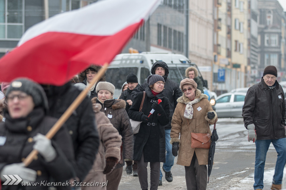 marsz KOD, Szczecin 23.01.2016