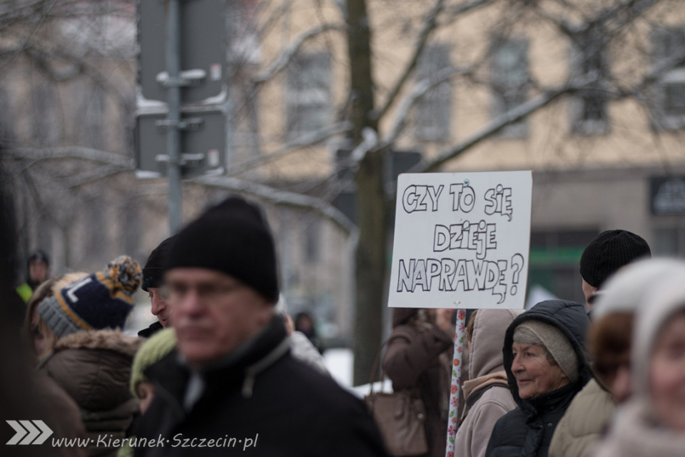 marsz KOD, Szczecin 23.01.2016