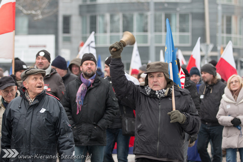marsz KOD, Szczecin 23.01.2016