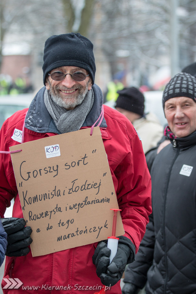 marsz KOD, Szczecin 23.01.2016