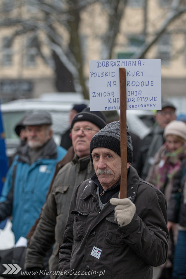 marsz KOD, Szczecin 23.01.2016