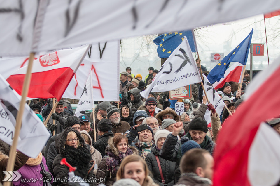 marsz KOD, Szczecin 23.01.2016