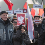 09.01.2016 Manifestacja KOD - wolne media - Szczecin