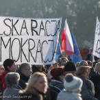 09.01.2016 Manifestacja KOD - wolne media - Szczecin