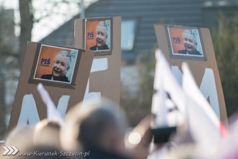 09.01.2016 Manifestacja KOD - wolne media - Szczecin