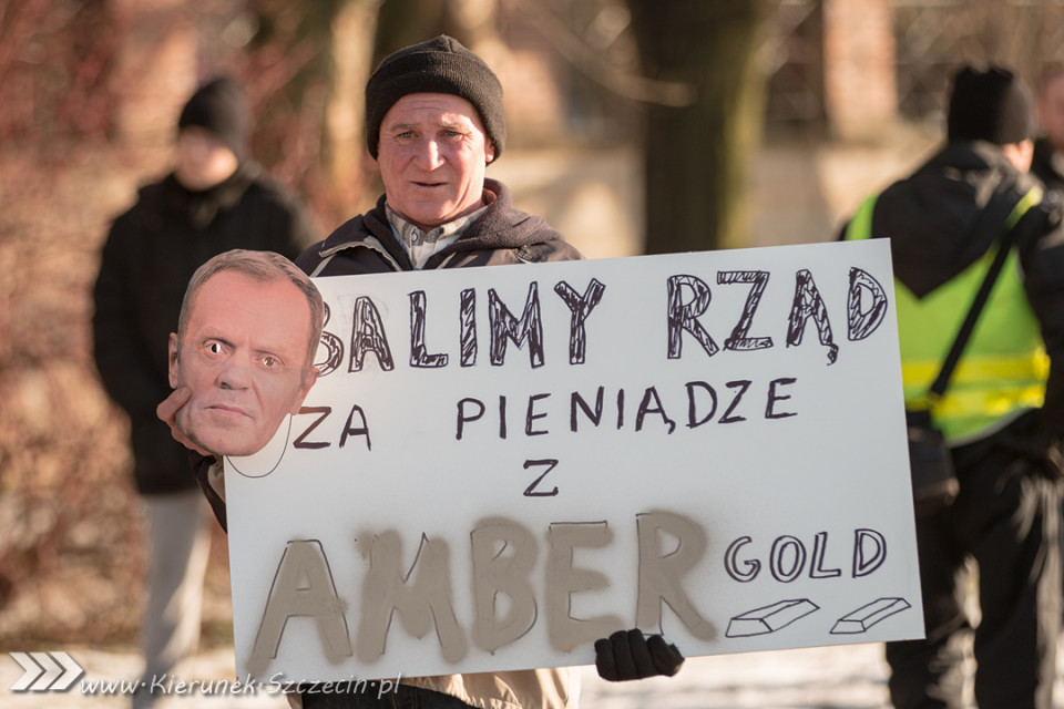 09.01.2016 Manifestacja KOD - wolne media - Szczecin