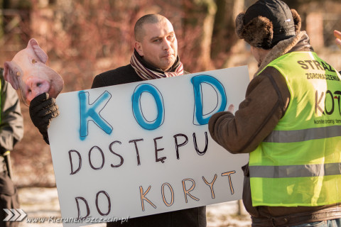 09.01.2016 Manifestacja KOD - wolne media - Szczecin