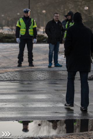 09.01.2016 Manifestacja KOD - wolne media - Szczecin