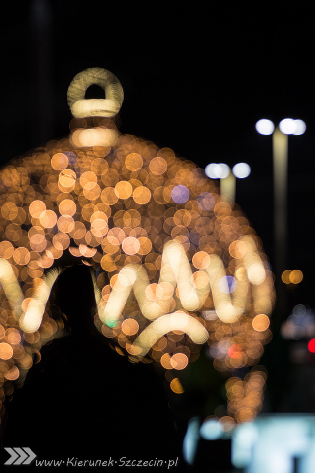 Szczecin ubrany na Święta, czyli galeria fotografii iluminacji przygotowanych na Święta Bożego Narodzenia 2015 w Szczecinie