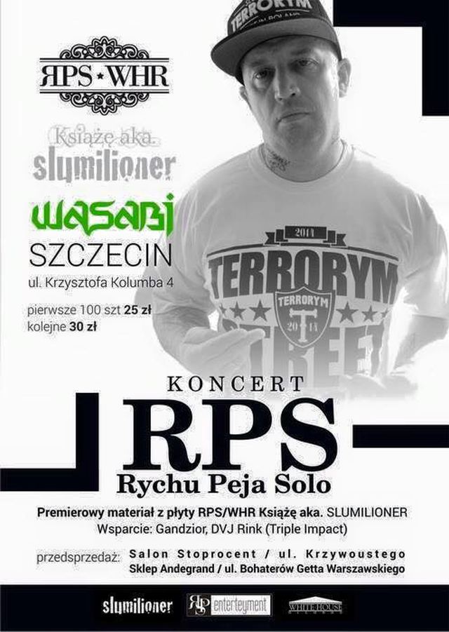ARCHIWUM. Szczecin. Koncerty. 27.02.2016. RPS Rychu Peja Solo @ Klub Wasabi
