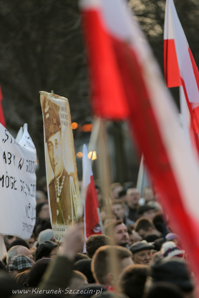 Marsz Pamięci Żołnierzy Wyklętych. Szczecin 2016