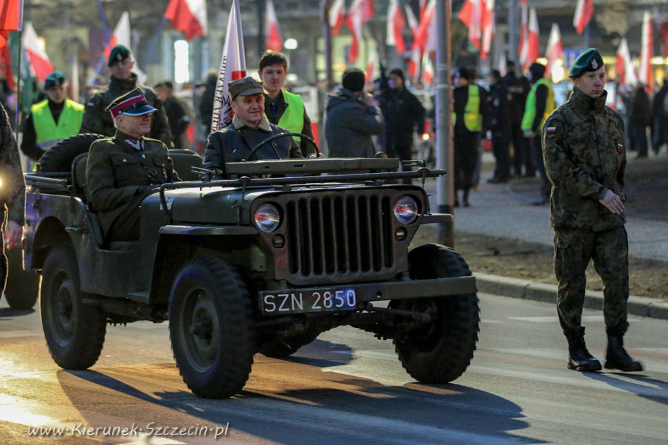 Marsz Pamięci Żołnierzy Wyklętych. Szczecin 2016