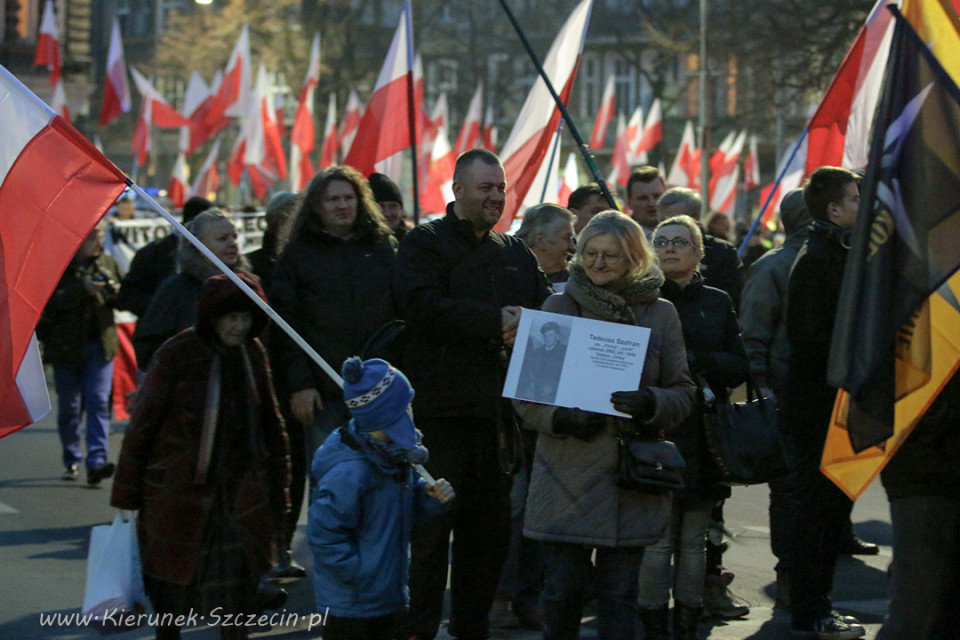 Marsz Pamięci Żołnierzy Wyklętych. Szczecin 2016