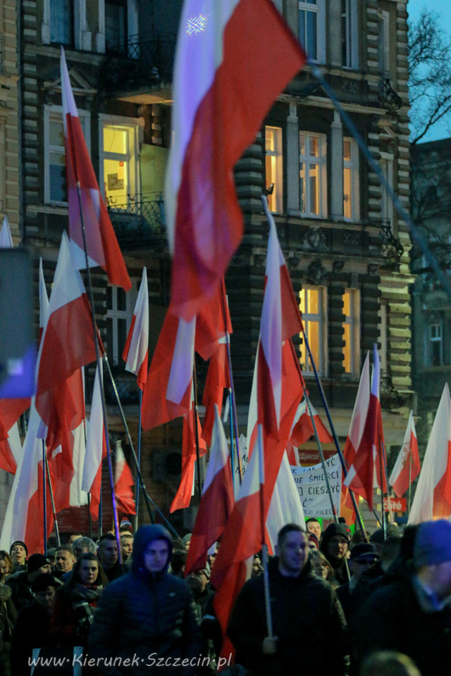 Marsz Pamięci Żołnierzy Wyklętych. Szczecin 2016