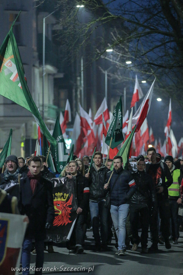Marsz Pamięci Żołnierzy Wyklętych. Szczecin 2016
