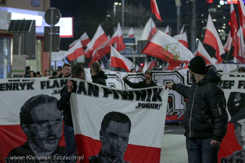 Marsz Pamięci Żołnierzy Wyklętych. Szczecin 2016