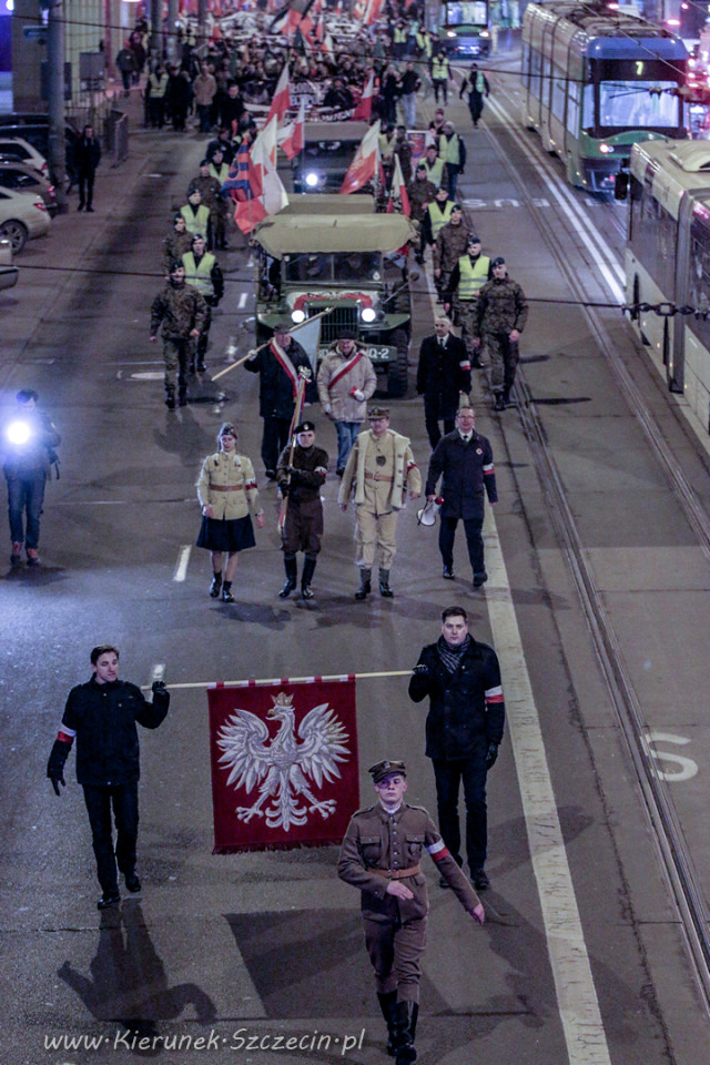 Marsz Pamięci Żołnierzy Wyklętych. Szczecin 2016