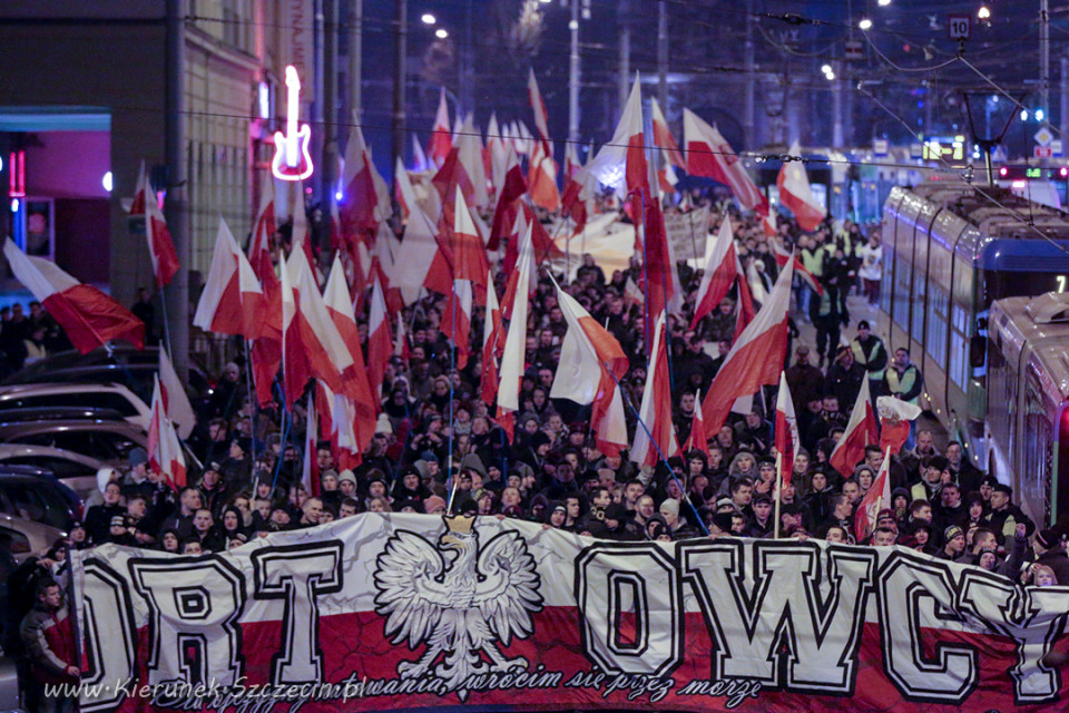 Marsz Pamięci Żołnierzy Wyklętych. Szczecin 2016
