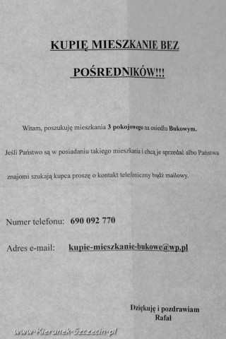 2016 04 04 ogłoszenie zakup mieszkania na Bukowym 02
