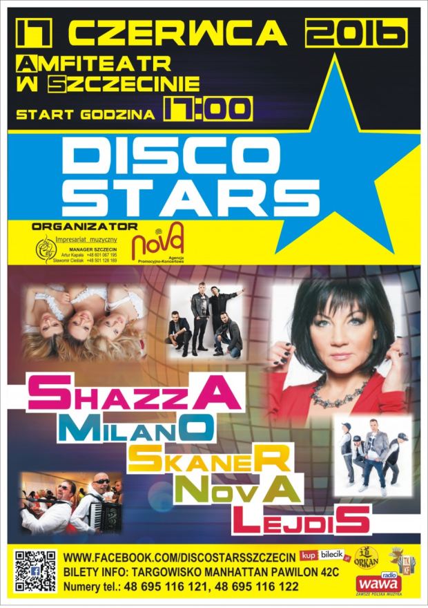 ARCHIWUM. Szczecin. Koncerty. 17.06.2016. Disco Stars Szczecin @ Teatr Letni /Amfiteatr