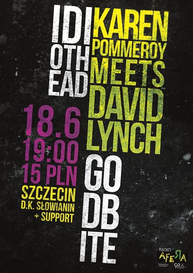 ARCHIWUM. Szczecin. Koncerty. 18.06.2016. Karen Pommeroy Meets David Lynch Tour @ Dom Kultury Słowianin