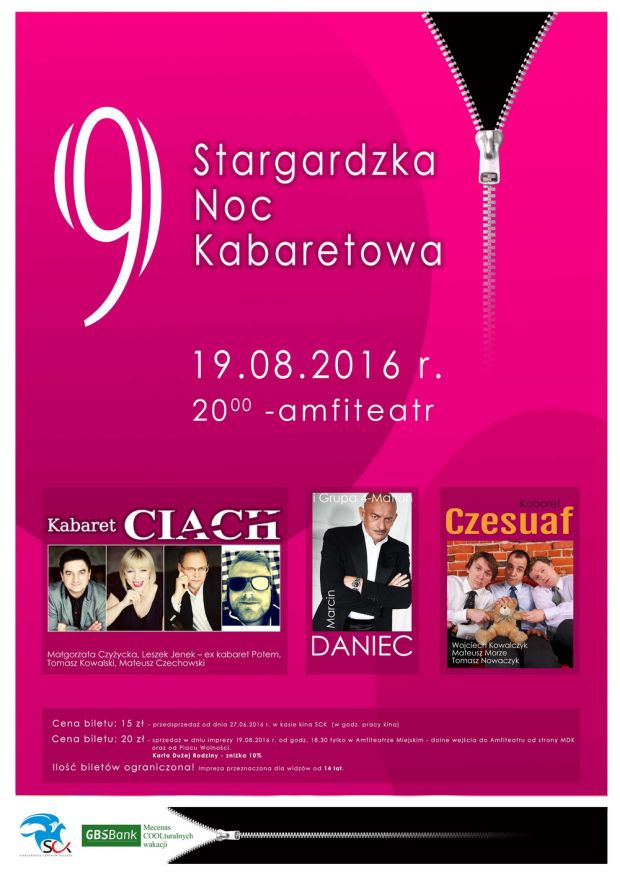 19.08.2016 Stargardzka Noc Kabaretowa