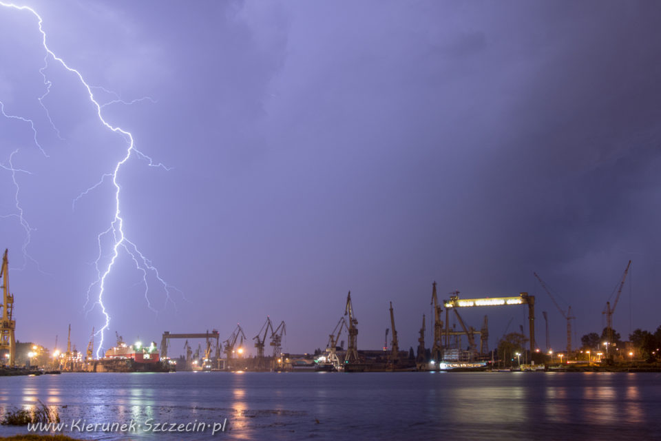 28.08.2016 burza nad Szczecinem