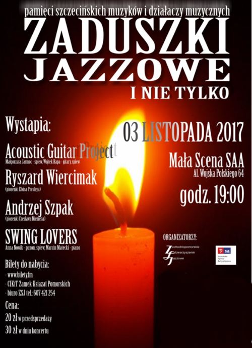 03.11.2017 zaduszki jazzowe, Szczecin