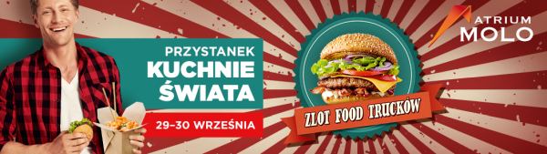 ARCHIWUM. Szczecin. Imprezy. Wydarzenia. 29-30.09.2018. Zlot Food Trucków @ Galeria Atrium Molo