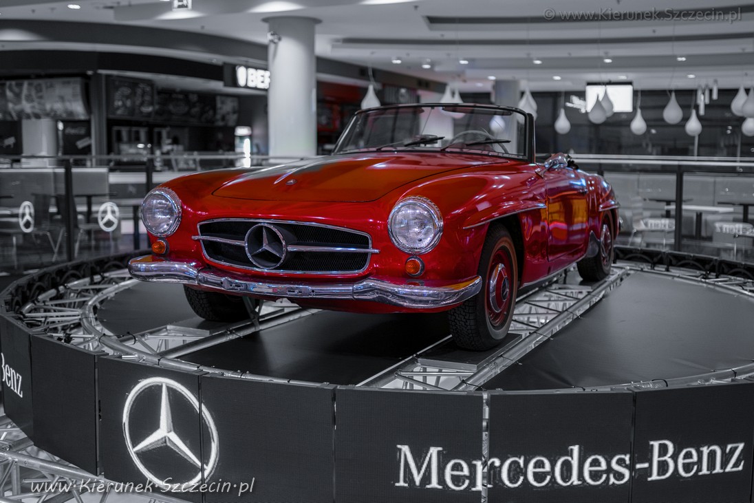 Szczecin, mercedes, kaskada