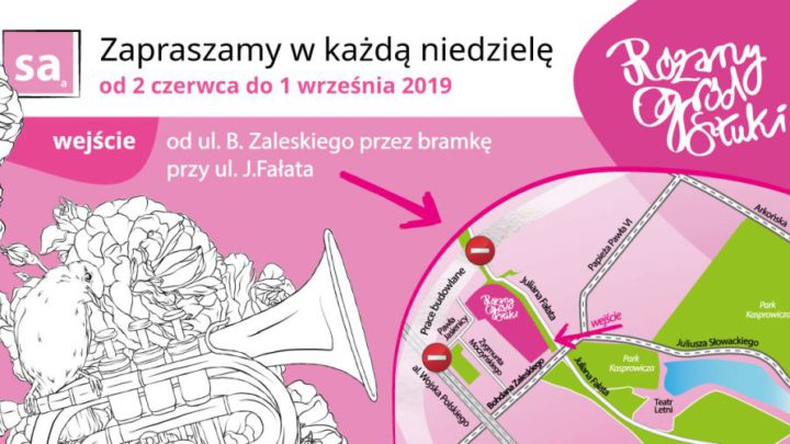 ARCHIWUM. Szczecin. Imprezy. 07.07.2019. Różany Ogród Sztuki + Urodziny Szczecina @ Ogród Różany w Szczecinie