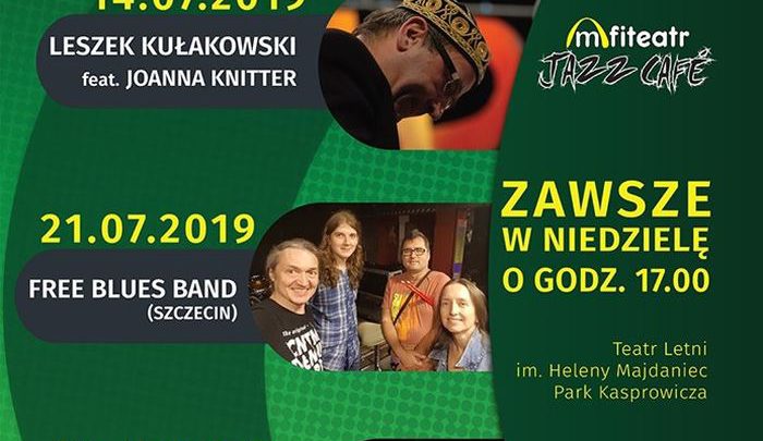 ARCHIWUM. Szczecin. Koncerty. 21.07.2019. Amfiteatr Jazz Café: Free Blues Band @ Teatr Letni /Amfiteatr