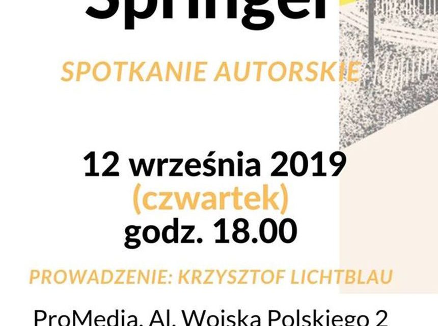 ARCHIWUM. Szczecin. Wydarzenia. 12.09.2019. Spotkanie autorskie z Filipem Springerem @ Biblioteka Filia nr 54 [ProMedia]