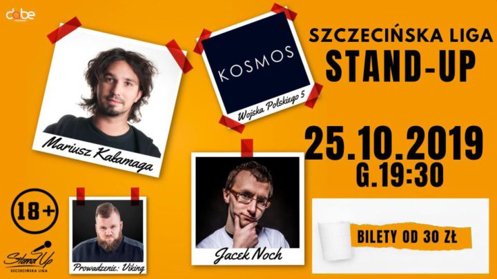 ARCHIWUM. Szczecin. Wydarzenia. 25.10.2019. Szczecińska Liga Stand-Up @ Kosmos