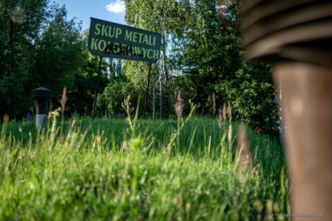 Fotografia. Szczecin na co dzień. 07.07.2023. Skup metali kolorowych w Szczecinie