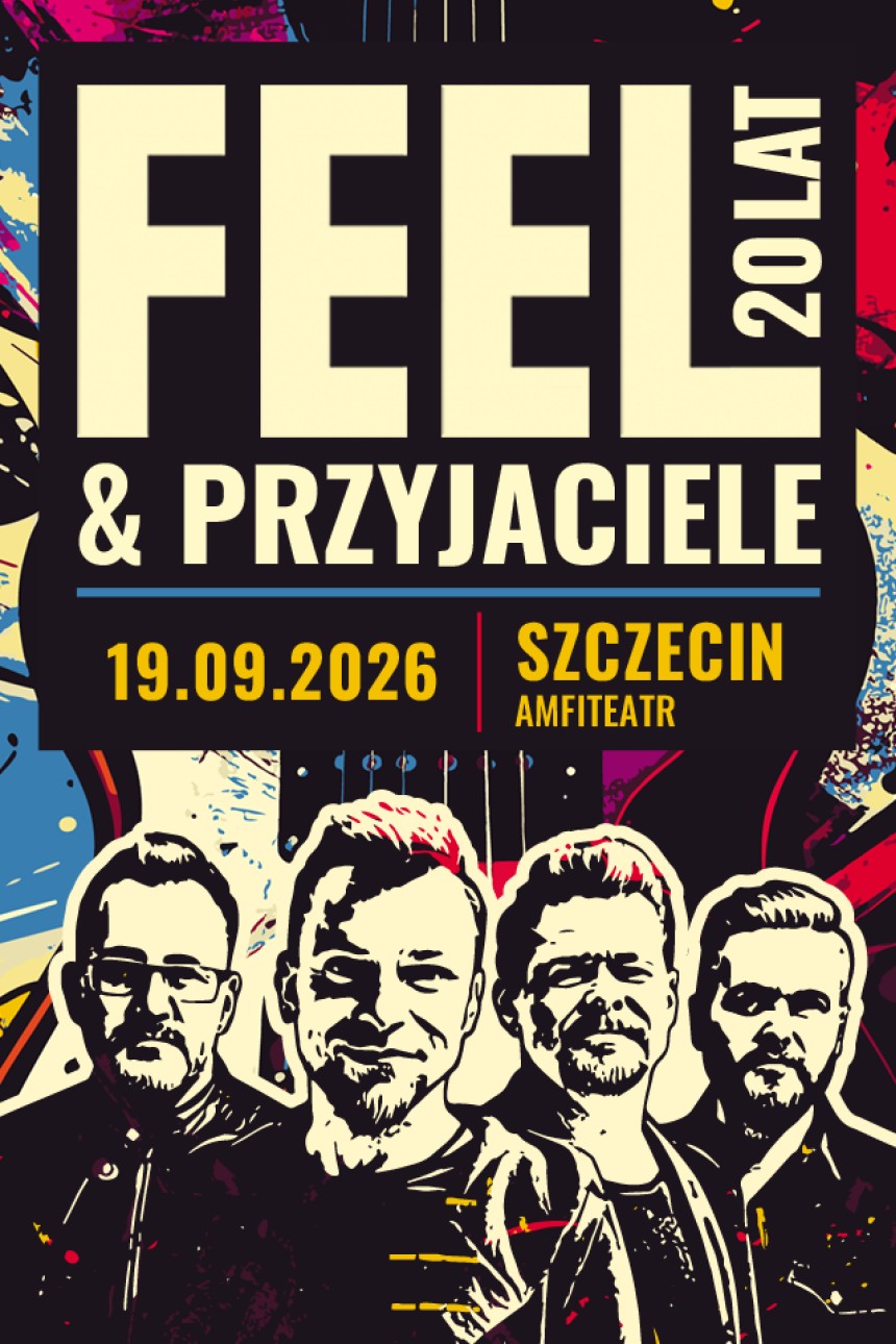 2026 09 19 koncert Feel i Przyjaciele, Amfiteatr w Szczecinie
