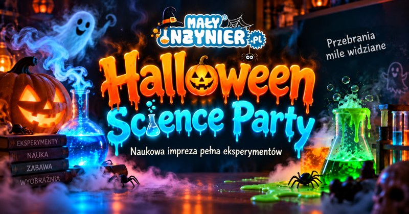 Halloween Science Party 2026 – naukowe warsztaty dla dzieci w Szczecinie