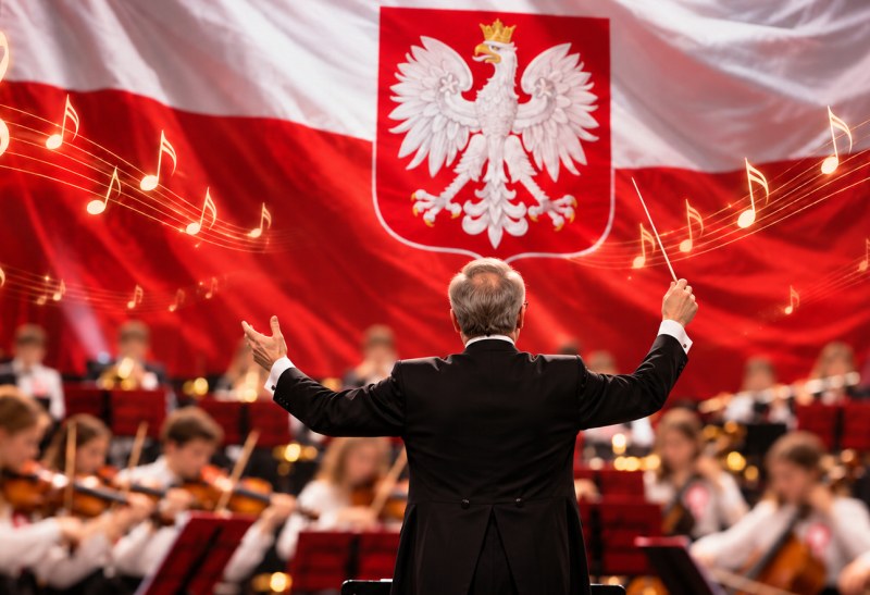 Koncert symfoniczny pod polską flagą