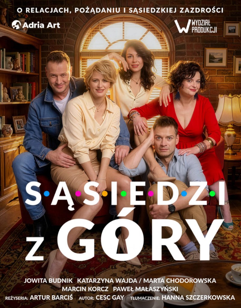 Sąsiedzi z góry, czyli barabuum! – spektakl w reżyserii Artura Barcisia w Szczecinie