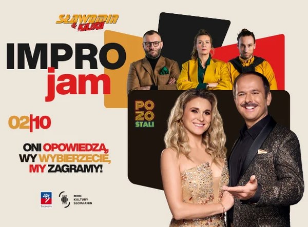Szczecin. 02.10.2026. IMPRO JAM IV: Sławomir & Kajra oraz Pozostali_Impro