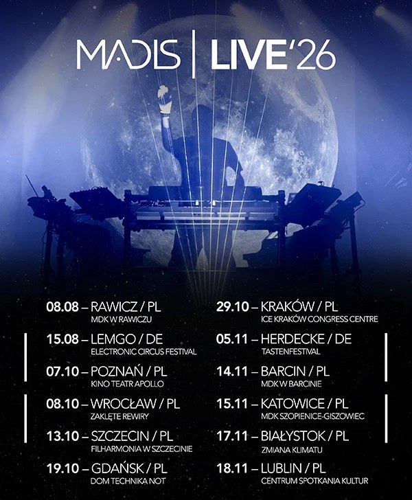 Szczecin. 13.10.2026. Madis Live'26