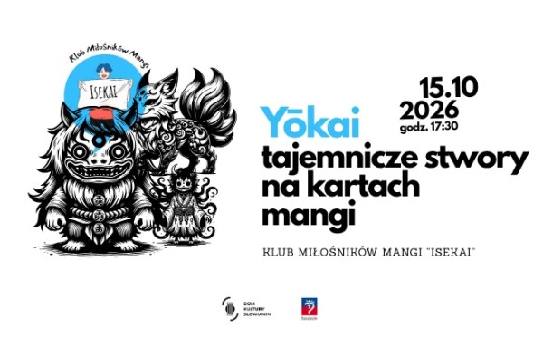 Szczecin. 15.10.2026. Yōkai – tajemnicze stwory na kartach mangi