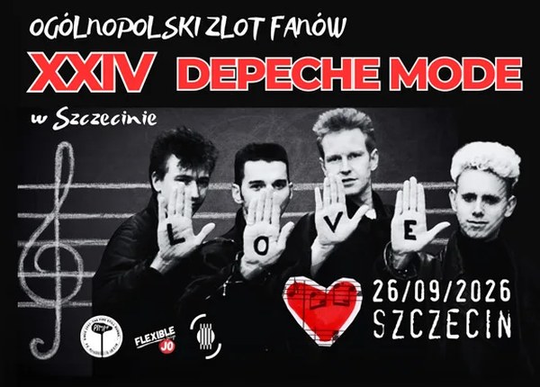 Szczecin. 26.09.2026. XXIV Ogólnopolski Zlot Fanów Depeche Mode - zlot fanowski w Słowianinie
