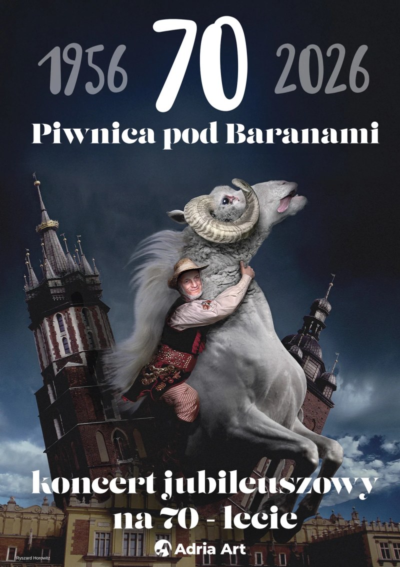 Szczecin. 27.10.2026. Piwnica pod Baranami – koncert 70-lecia