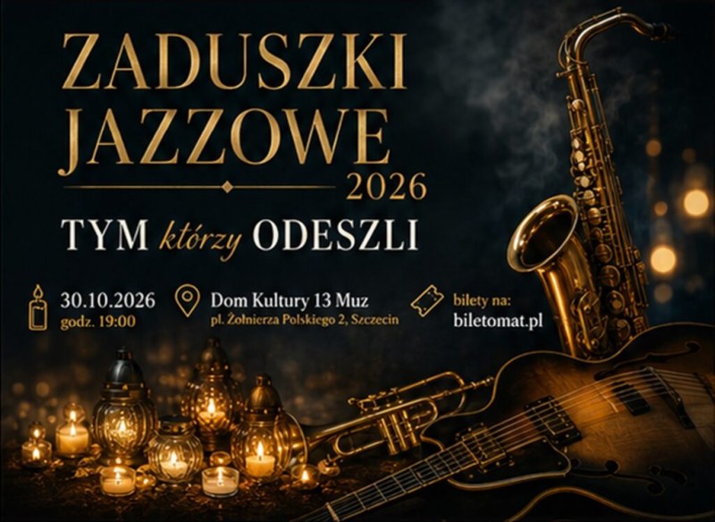 Szczecin. 30.10.2026. Zaduszki Jazzowe 2026
