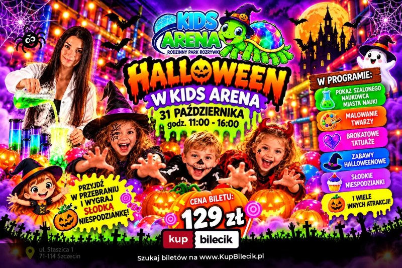Szczecin. 31.10.2026. Halloween w Kids Arenie